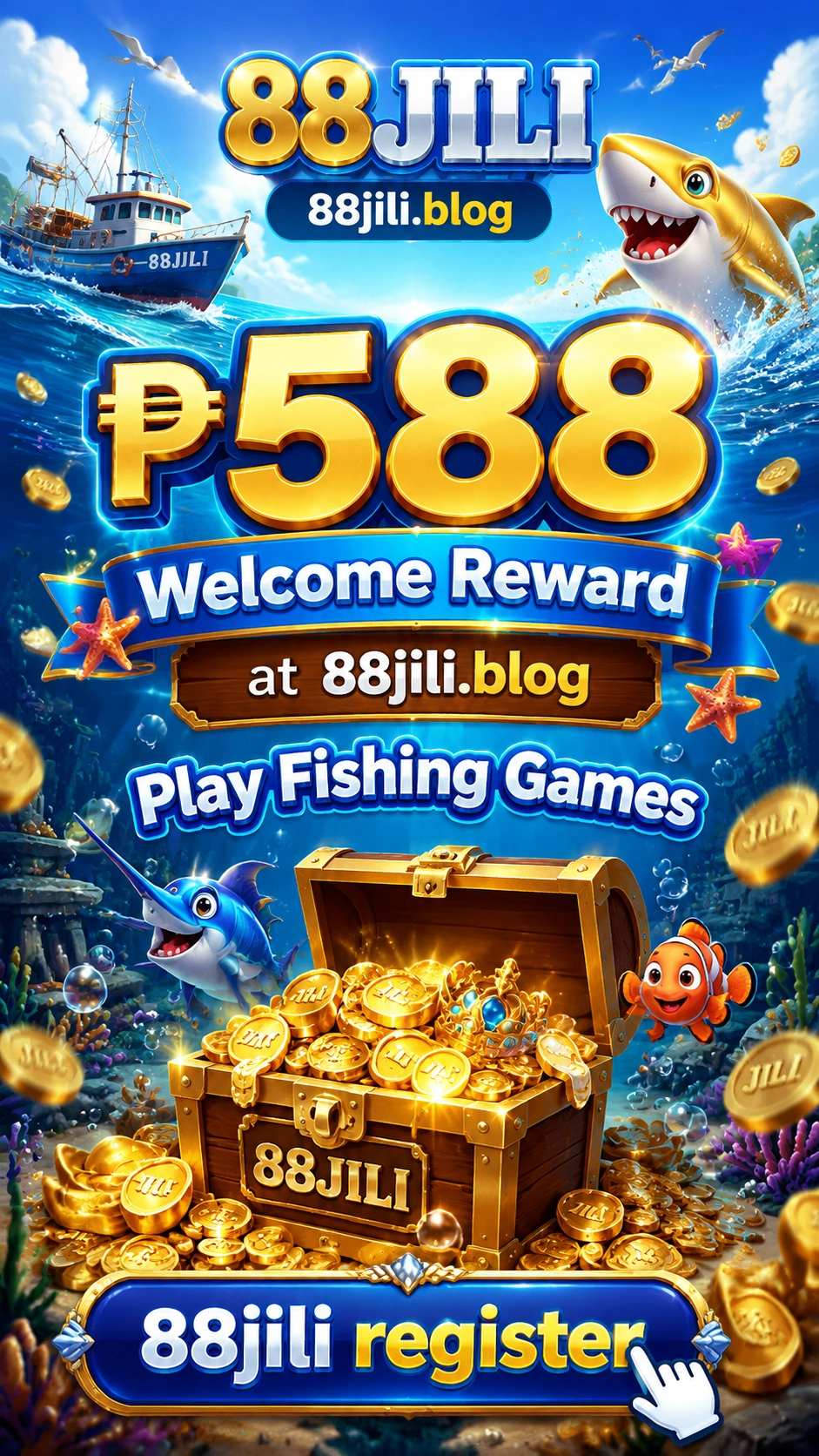 Fishing game room with mobile-friendly layout